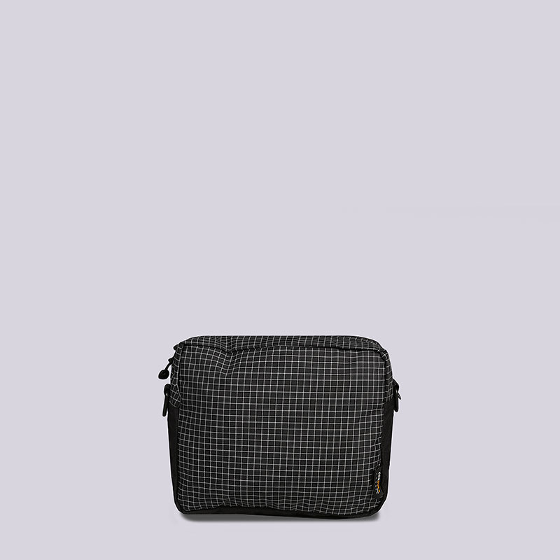  черное сумка через плечо Stussy Ripston Nylon Shoulder Bag 134185-black - цена, описание, фото 5